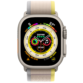 სმარტ საათი Apple MQFU3RB/A Watch Ultra, 1.92", IPX6 Waterproof, Bluetooth, Wi-Fi, Smart Watch, Titanium